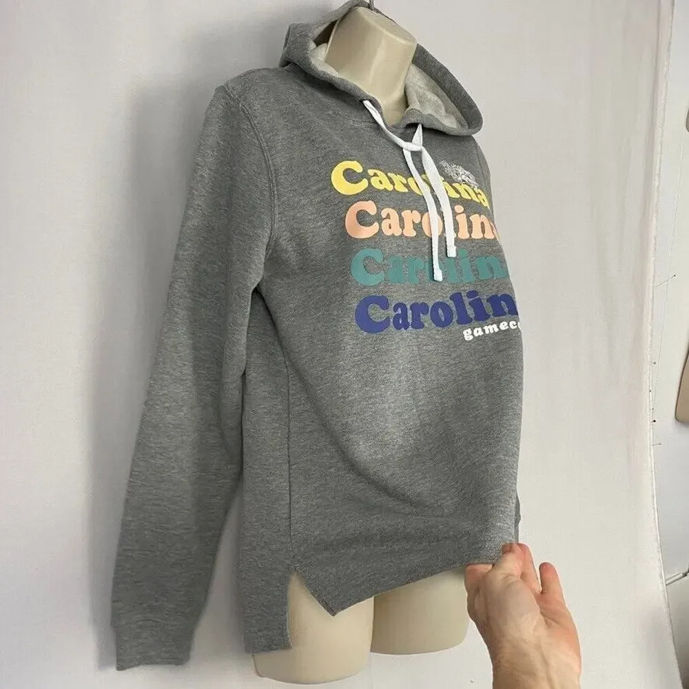 South Carolina Gamecocks Hoodie Sweatshirt Womens Small Champion Retro Gray NCAA